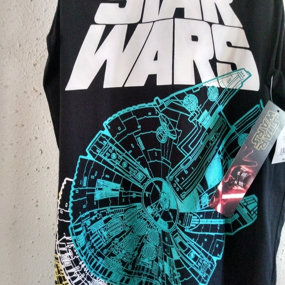 Junior boys star wars tank top medium new - Picture 7 of 13